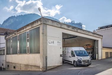 Gipsergeschäft Thusis, Magazin